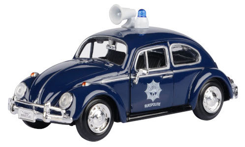 VW Beetle, dark-blue, Rijkspolitie